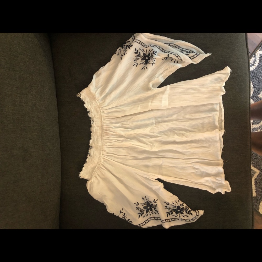 off the shoulder shirt